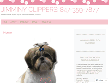 Tablet Screenshot of jimminyclippers.com